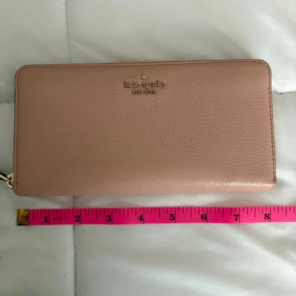 KATE SPADE Connie Medium Pink Triple Gusset Bag Satchel/Crossbody with Wallet
